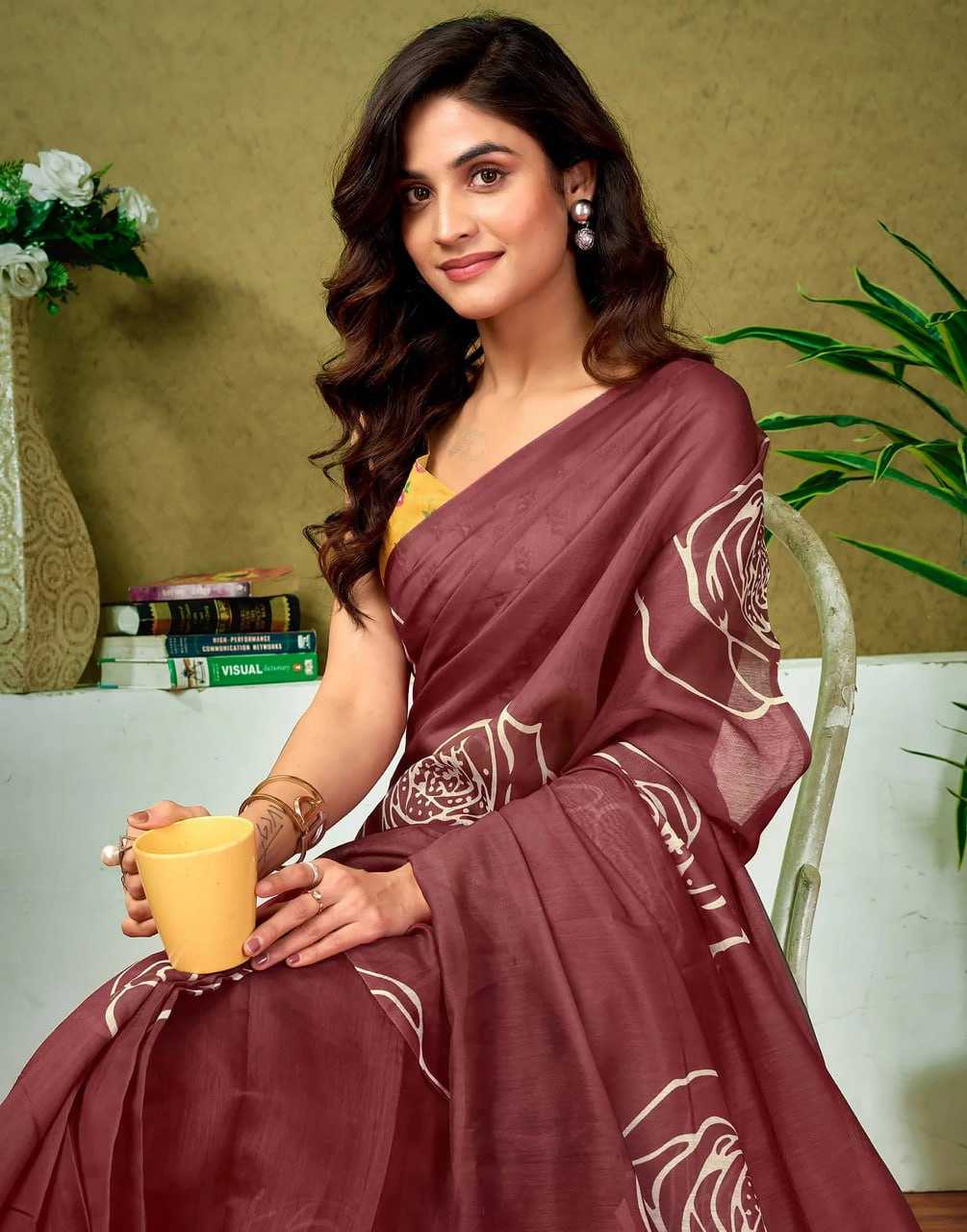 Ynf Pure Cotton RIN229 107 Sarees Wholesale Fancy Sarees Printed Sarees Ladies Sarees Manufacturer