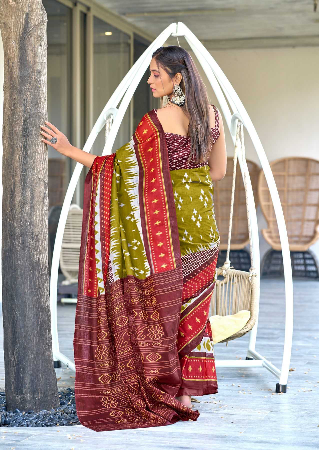 Ynf Pure Cotton RIN229 MAYTRI Sarees Wholesale Printed Cotton Saree Cotton Sarees Mulmul Cotton Sarees Manufacturer