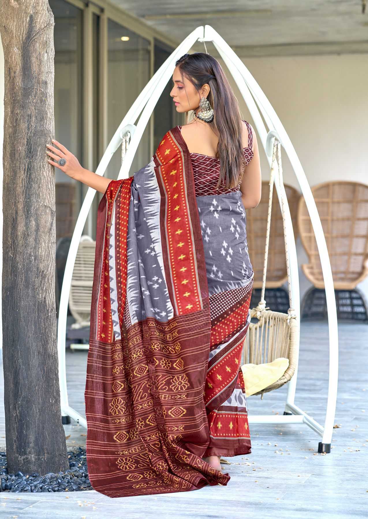 Ynf Pure Cotton RIN229 MAYTRI Sarees Wholesale Printed Cotton Saree Cotton Sarees Mulmul Cotton Sarees Manufacturer