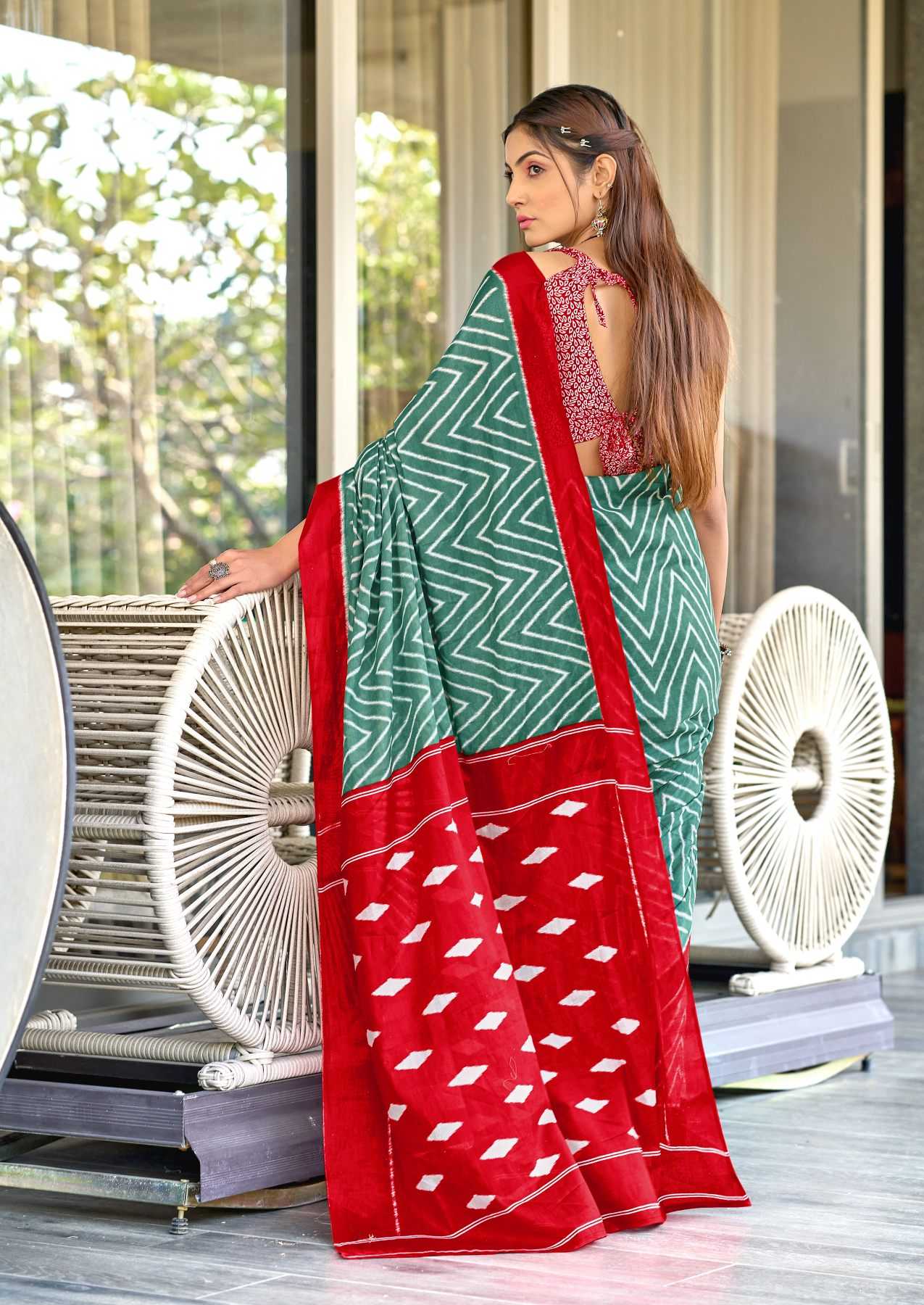 Ynf Pure Cotton RIN229 PALLAVI Sarees Wholesale Printed Cotton Saree Cotton Sarees Mulmul Cotton Sarees Manufacturer