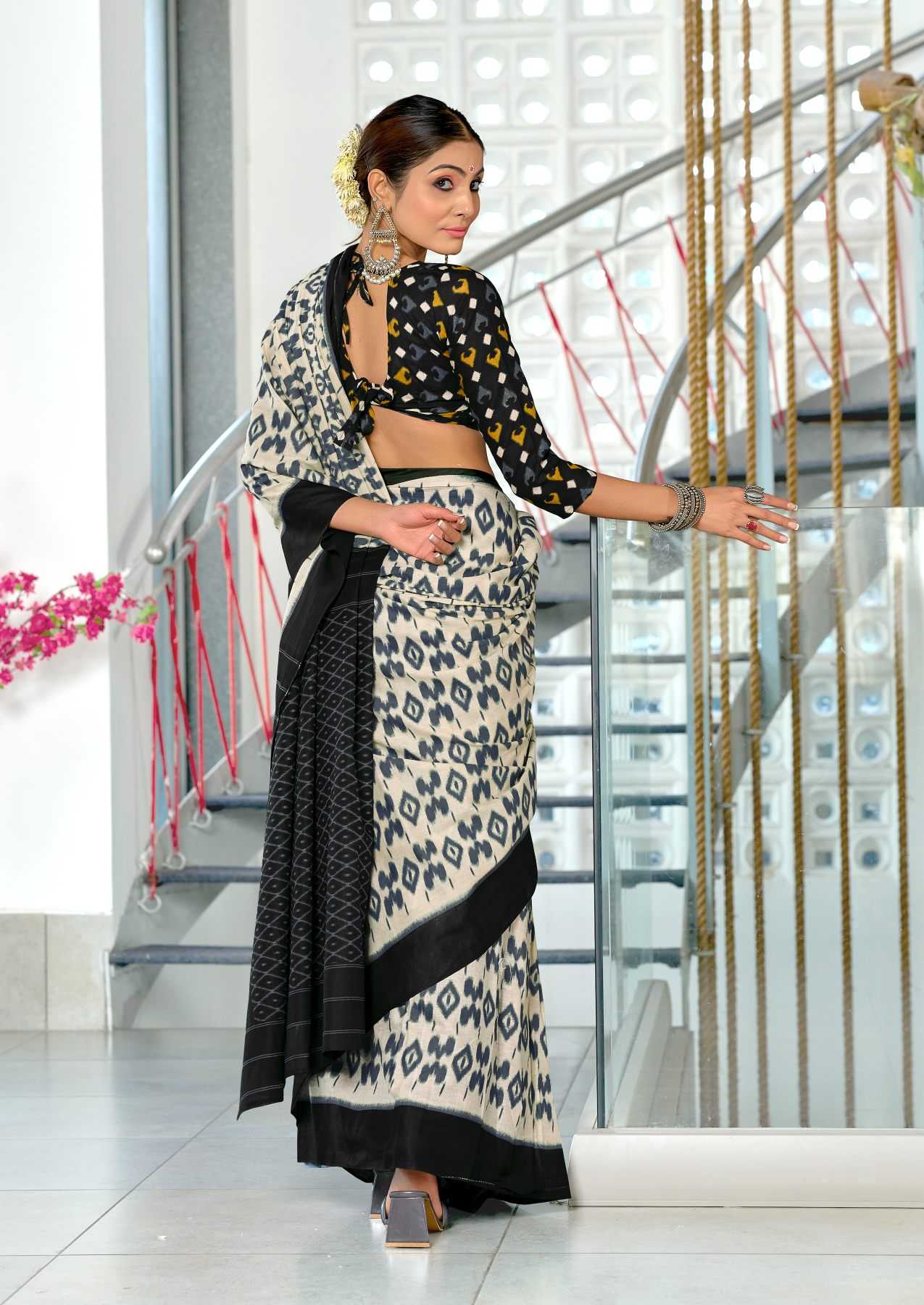 Ynf Pure Cotton RIN229 PARIBHASHA Sarees Wholesale Printed Cotton Saree Cotton Sarees Mulmul Cotton Sarees Manufacturer