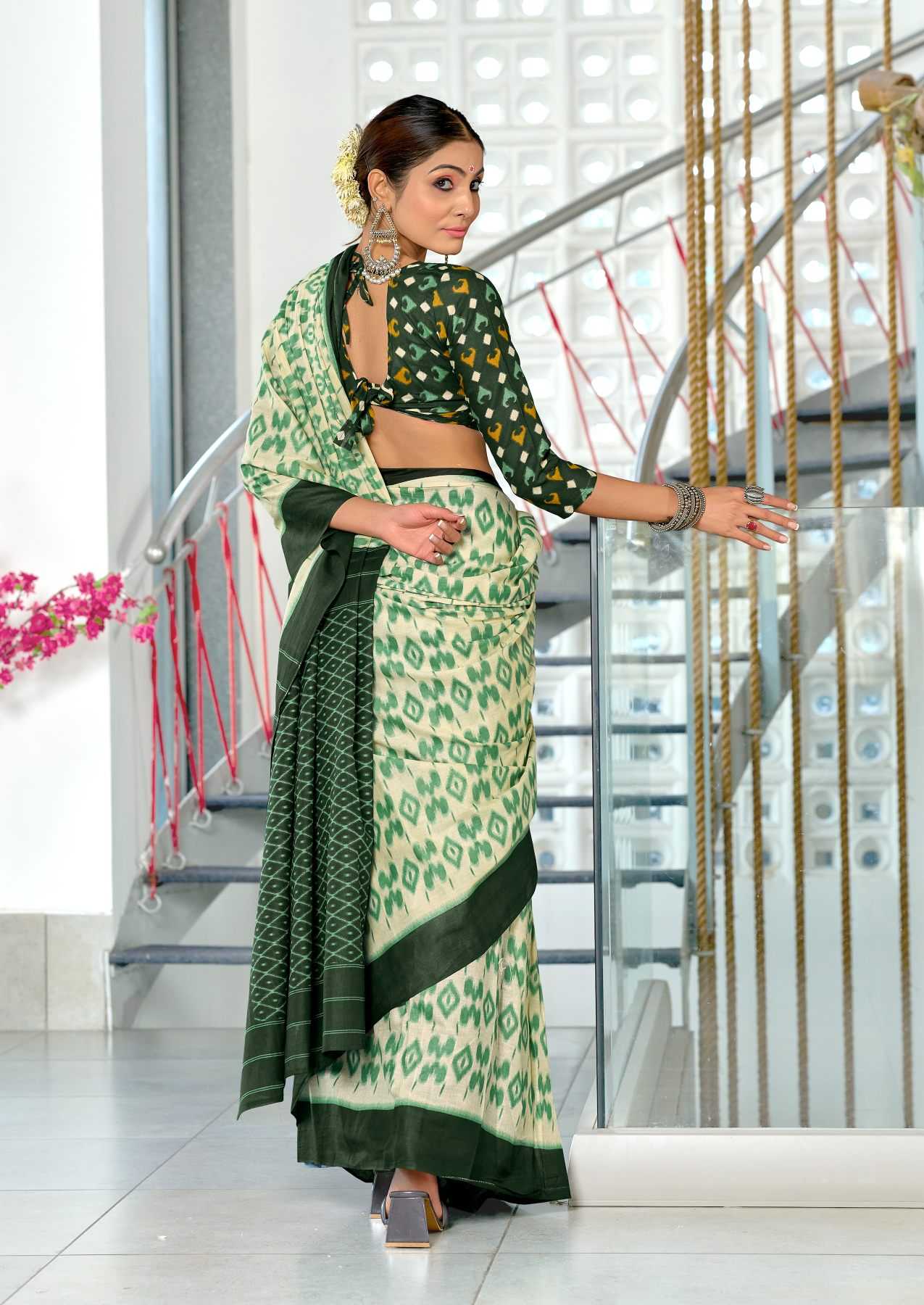 Ynf Pure Cotton RIN229 PARIBHASHA Sarees Wholesale Printed Cotton Saree Cotton Sarees Mulmul Cotton Sarees Manufacturer