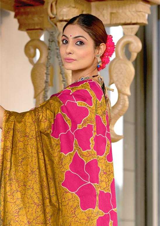 Ynf Pure Cotton RIN229 PARVATI Sarees Wholesale Printed Cotton Saree Cotton Sarees Mulmul Cotton Sarees Manufacturer