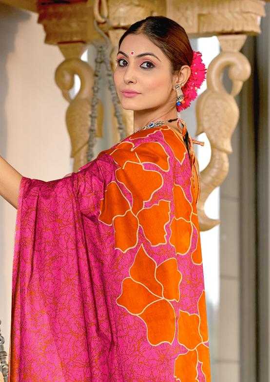 Ynf Pure Cotton RIN229 PARVATI Sarees Wholesale Printed Cotton Saree Cotton Sarees Mulmul Cotton Sarees Manufacturer