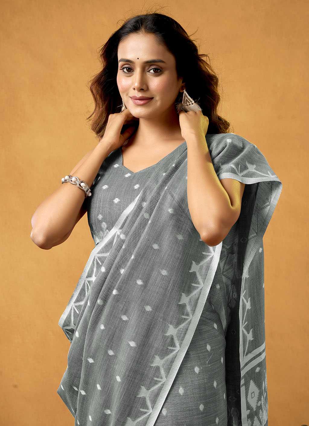 Ynf Pure Cotton Sarees Wholesale Designer Sarees Party Wear Sarees Fancy Sarees Manufacturer