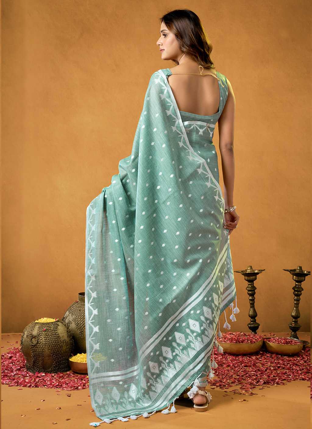 Ynf Pure Cotton Sarees Wholesale Designer Sarees Party Wear Sarees Fancy Sarees Manufacturer