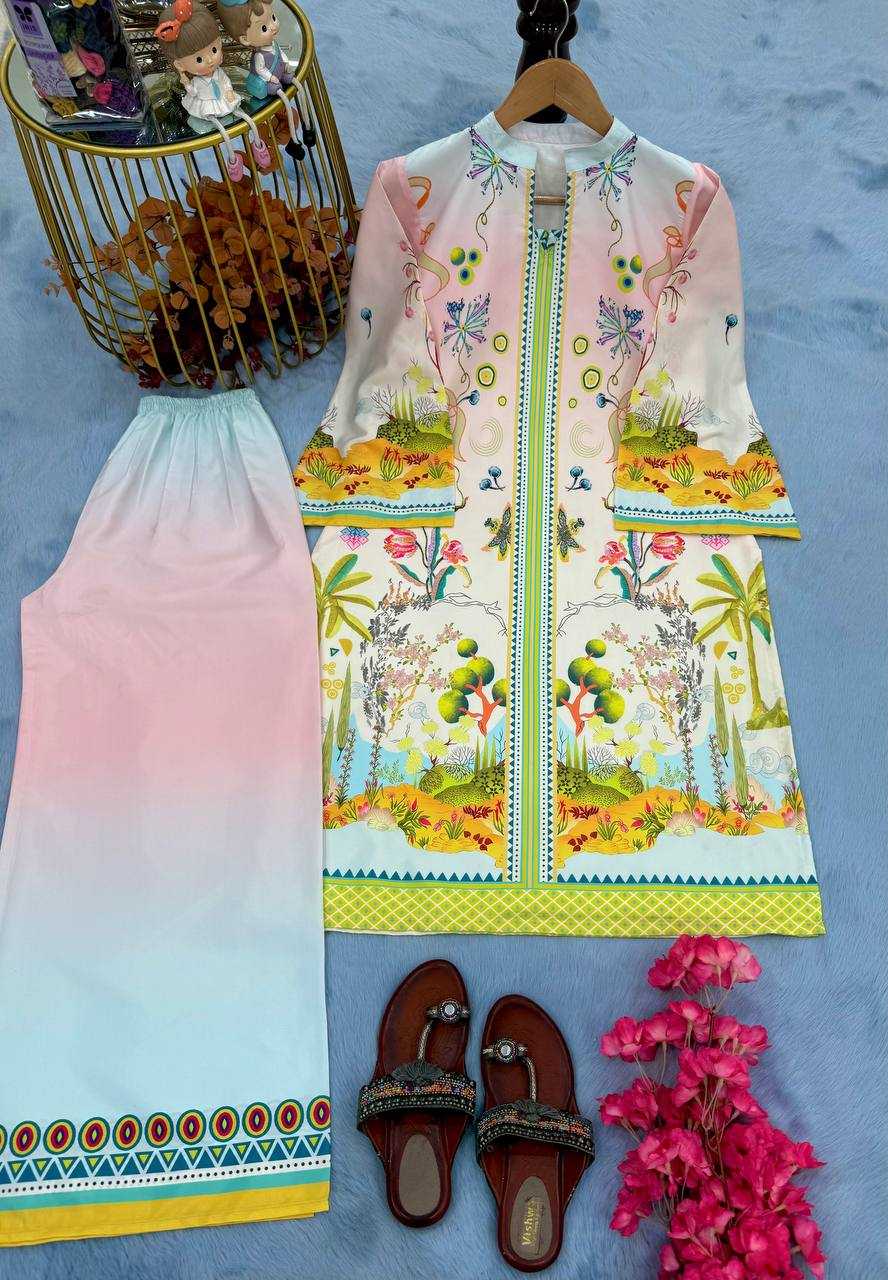 Ynf Pure Crepe KESH141 1115 Suits & Dresses Wedding Collections Festive Collections Wholesale Printed Suits Palazzo Suit Party Wear Dresses Manufacturer