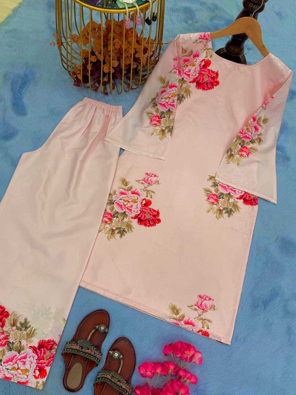 Ynf Pure Crepe KESH141 1115 Suits & Dresses Wedding Collections Festive Collections Wholesale Printed Suits Palazzo Suit Party Wear Dresses Manufacturer