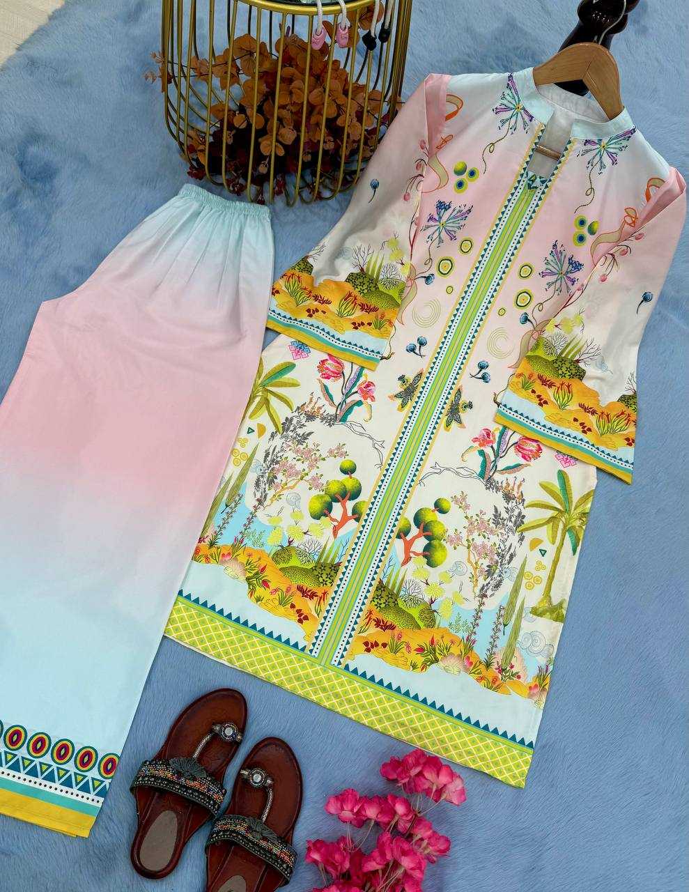 Ynf Pure Crepe KESH141 1115 Suits & Dresses Wedding Collections Festive Collections Wholesale Printed Suits Palazzo Suit Party Wear Dresses Manufacturer
