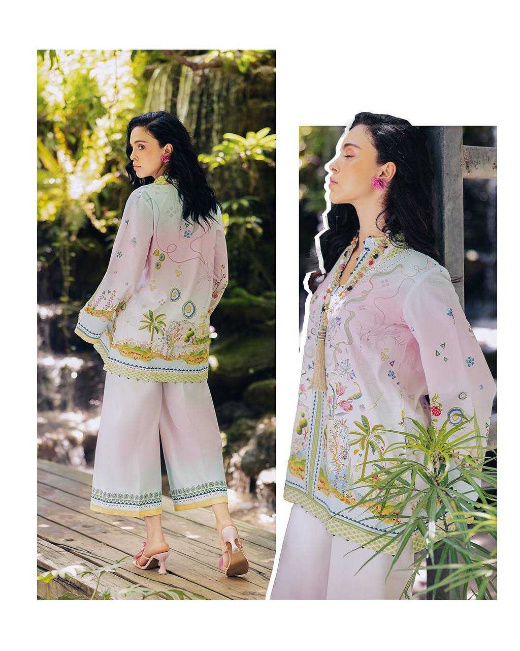 Ynf Pure Crepe KESH141 1115 Suits & Dresses Wedding Collections Festive Collections Wholesale Printed Suits Palazzo Suit Party Wear Dresses Manufacturer