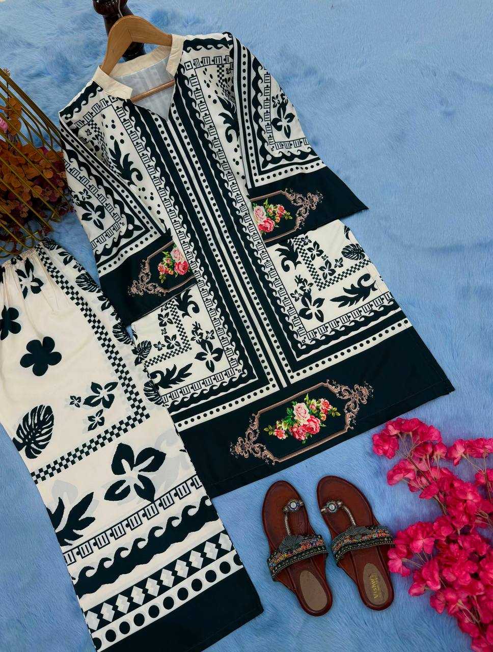 Ynf Pure Crepe KESH141 1116 Suits & Dresses Western Wears Festive Collections Wholesale Co-ord Set Casual Dresses Printed Dresses Manufacturer