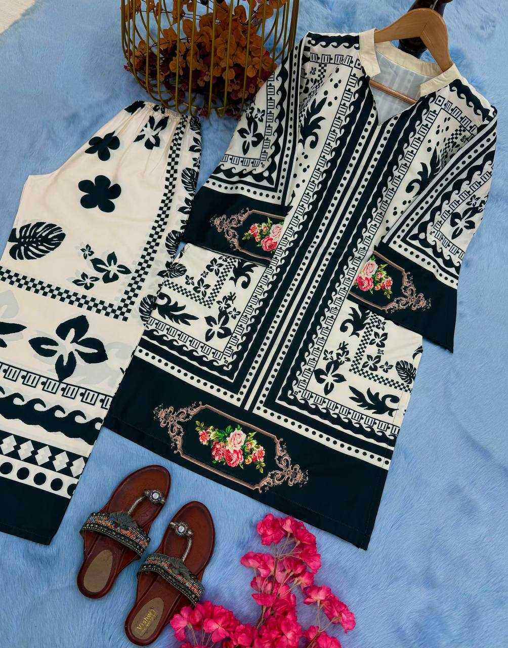 Ynf Pure Crepe KESH141 1116 Suits & Dresses Western Wears Festive Collections Wholesale Co-ord Set Casual Dresses Printed Dresses Manufacturer