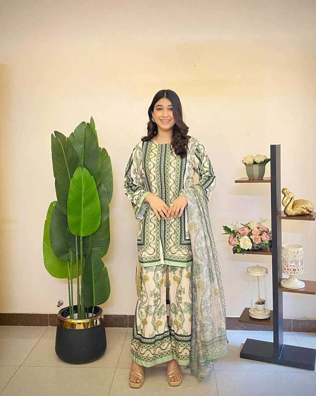 Ynf Pure Crepe KESH141 1119 Suits & Dresses Western Wears Festive Collections Wholesale Co-ord Set Casual Dresses Printed Dresses Manufacturer