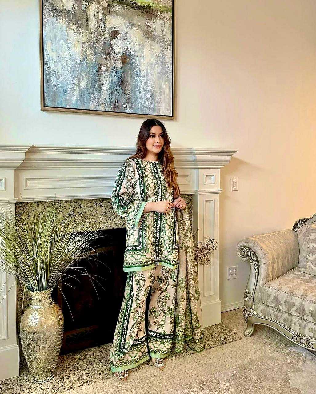 Ynf Pure Crepe KESH141 1119 Suits & Dresses Western Wears Festive Collections Wholesale Co-ord Set Casual Dresses Printed Dresses Manufacturer