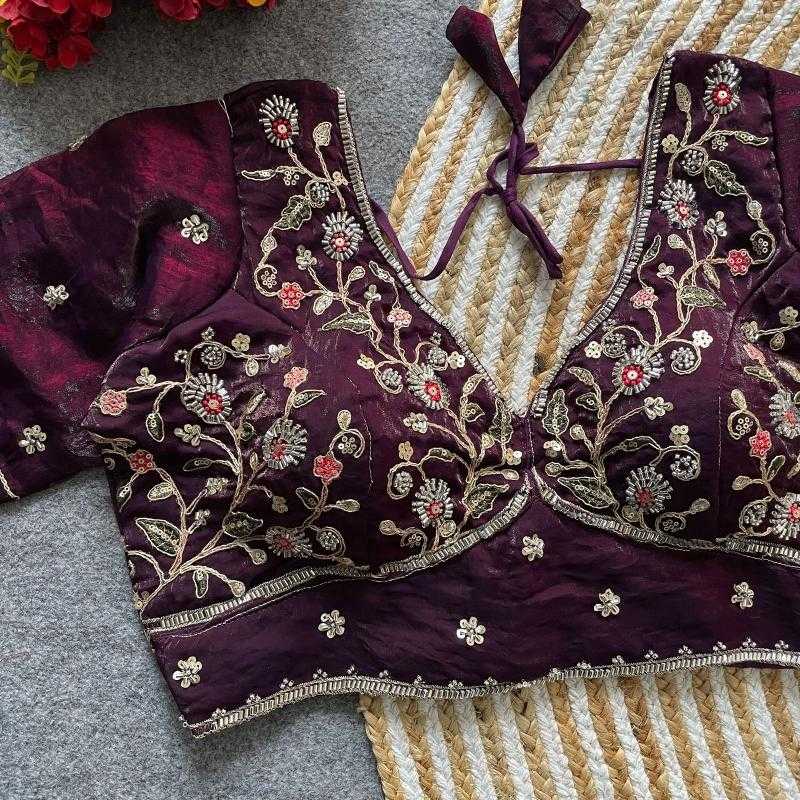 Ynf Pure Silk KESH426 BEADS-10 Readymade Blouses Wholesale Designer Blouse Fashion Blouse Silk Blouse Manufacturer