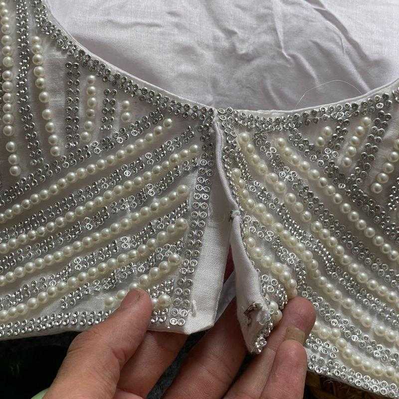 Ynf Pure Silk KESH426 Pearl moti Readymade Blouses Festive Collections Wholesale Blouse Designer Blouse Onam Collections Manufacturer