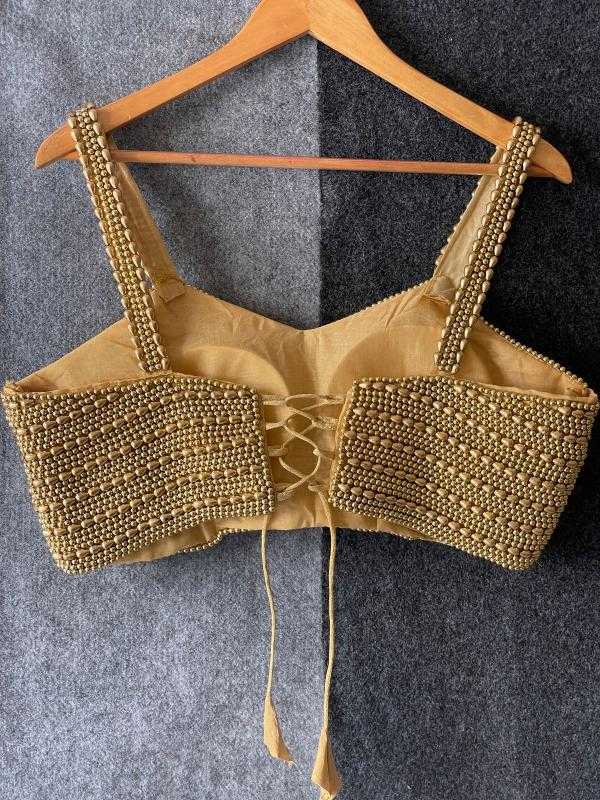 Ynf Pure Silk KESH426 Spaghetti Readymade Blouses Wholesale Sleeveless Blouse Party Wear Blouse Silk Blouse Manufacturer
