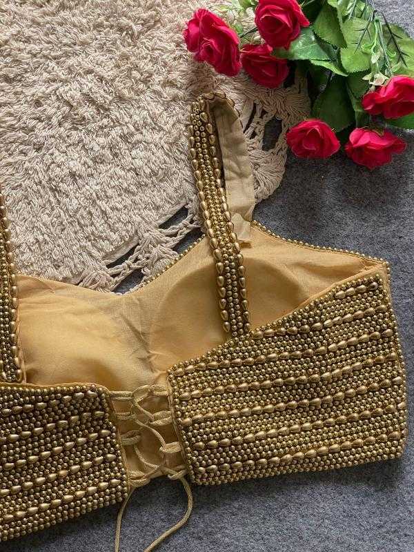 Ynf Pure Silk KESH426 Spaghetti Readymade Blouses Wholesale Sleeveless Blouse Party Wear Blouse Silk Blouse Manufacturer
