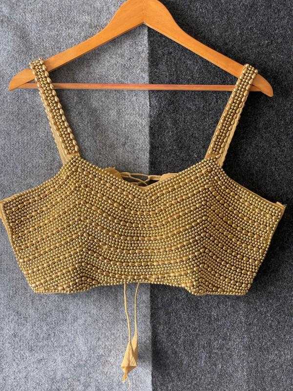 Ynf Pure Silk KESH426 Spaghetti Readymade Blouses Wholesale Sleeveless Blouse Party Wear Blouse Silk Blouse Manufacturer
