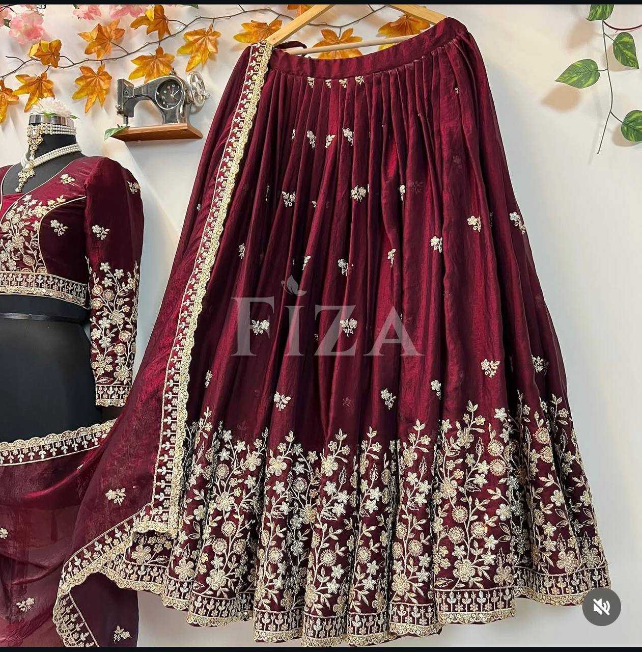 Ynf Pure Silk KESH506 1200 Lehengas Wedding Collections Festive Collections Wholesale Silk Lehenga Embroidered Lehenga Lehenga With Dupatta Manufacturer