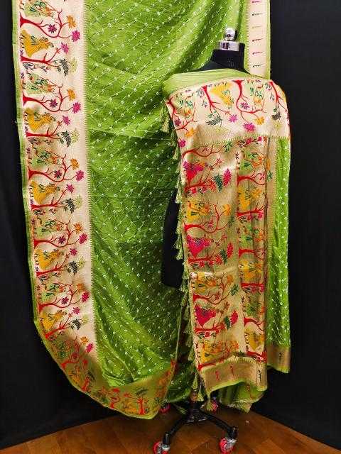 Ynf Pure Silk RIN144 RAJA-RANI Silk Sarees Festive Collections Wholesale Paithani Sarees Traditional Silk Sarees Zari Border Silk Sarees Manufacturer