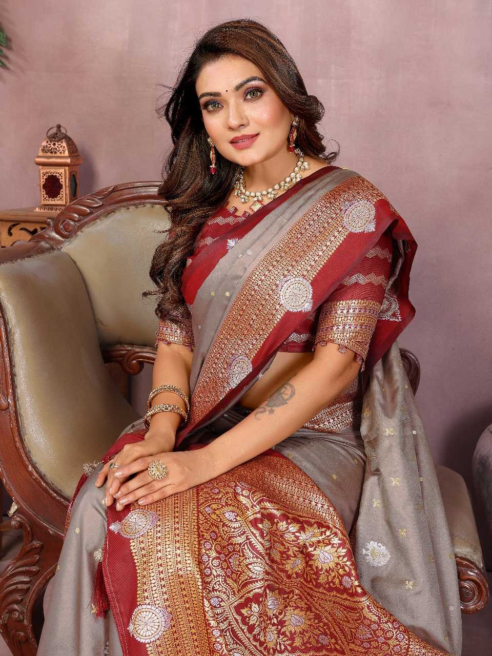 Ynf Pure Silk RIN144 sanmati Silk Sarees Wedding Collections Festive Collections Wholesale Handloom Sarees Zari Border Silk Sarees Kalamkari Silk Sarees Manufacturer