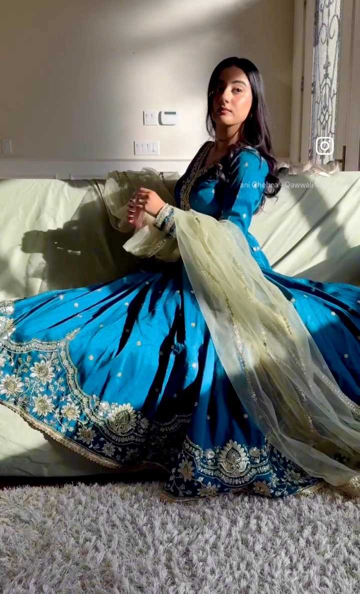 Ynf Pure Silk RIN197 4790 Suits & Dresses Wholesale Embroidery Suits Bridal Suits Designer dresses Manufacturer