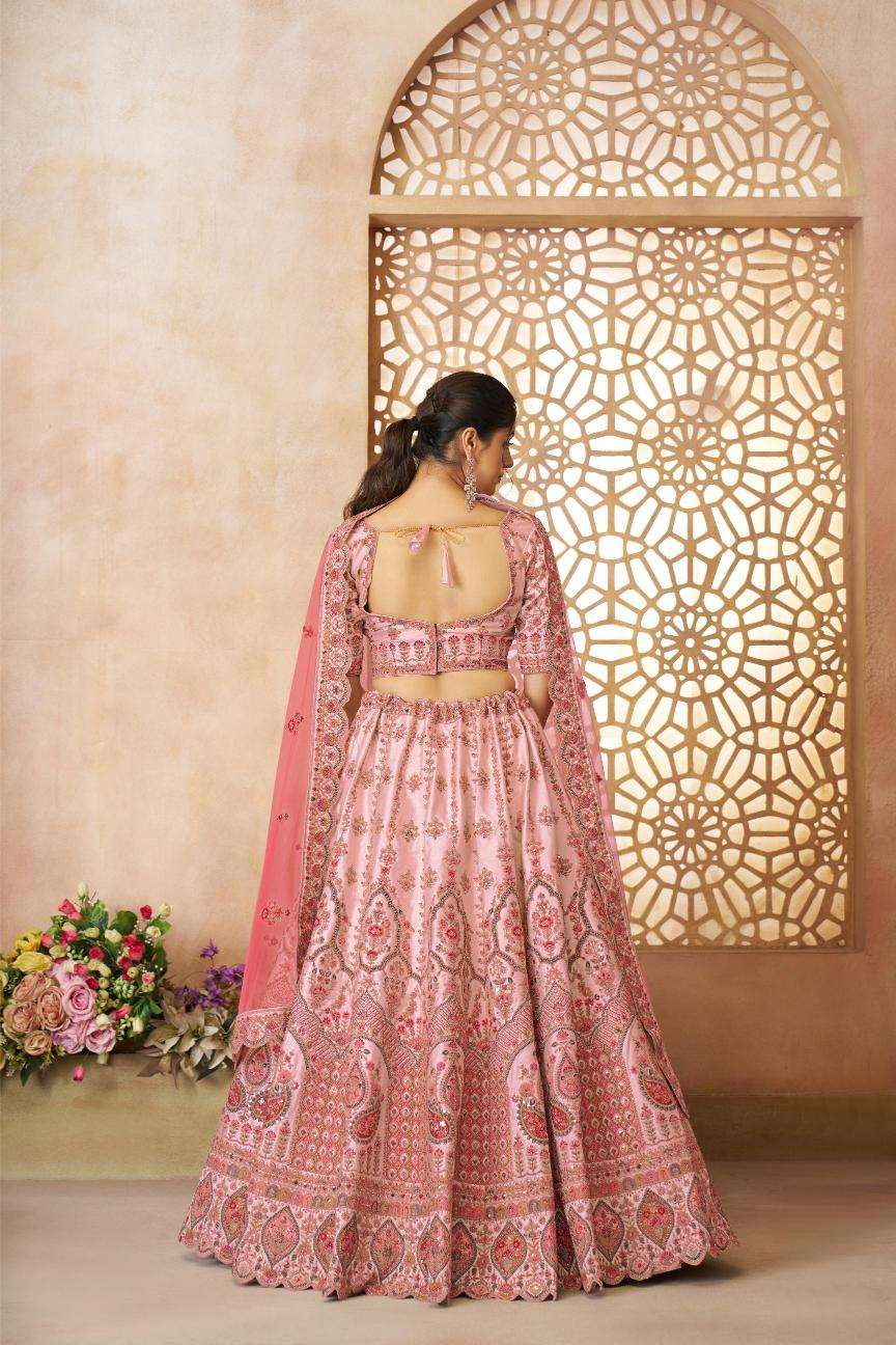 Ynf Pure Silk RIN230 14 Lehengas Wholesale Fancy Lehenga Silk Lehenga Embroidered Lehenga Manufacturer