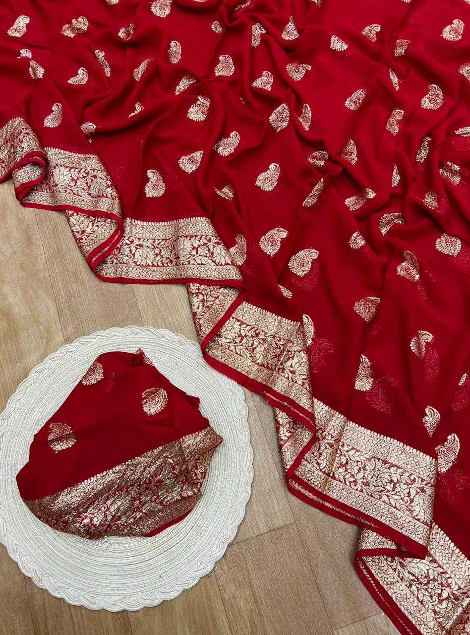 Ynf Pure Viscos RIN198 Quality Sarees Wedding Collections Festive Collections Wholesale Designer Sarees Georgette Sarees Viscose Saree Manufacturer