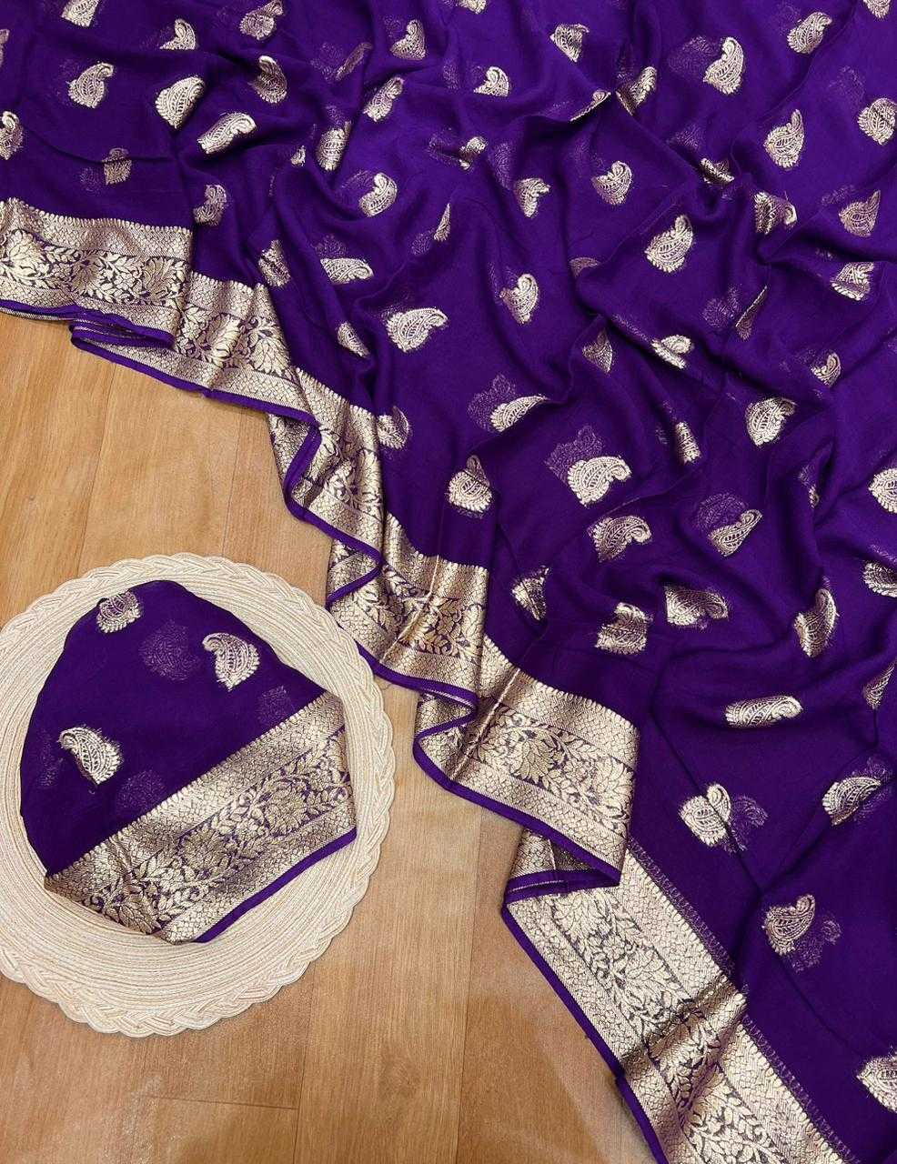 Ynf Pure Viscos RIN198 Quality Sarees Wedding Collections Festive Collections Wholesale Designer Sarees Georgette Sarees Viscose Saree Manufacturer