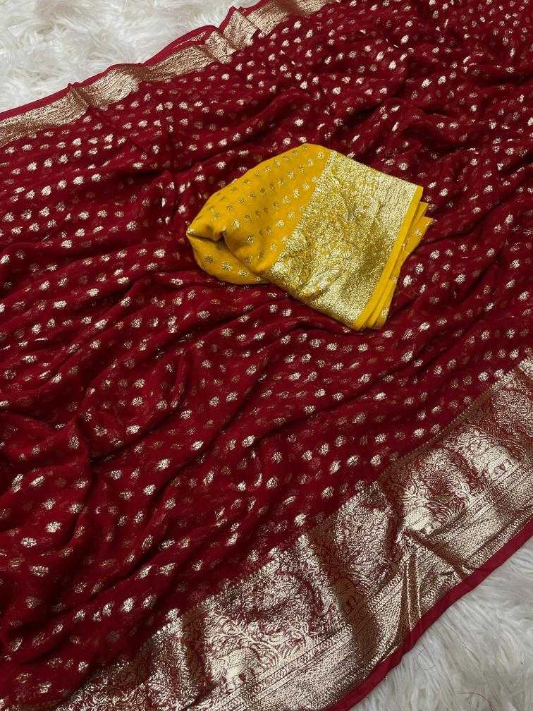 Ynf Pure Viscos RIN198 Sarees Wedding Collections Festive Collections Wholesale Designer Sarees Georgette Sarees Viscose Saree Manufacturer