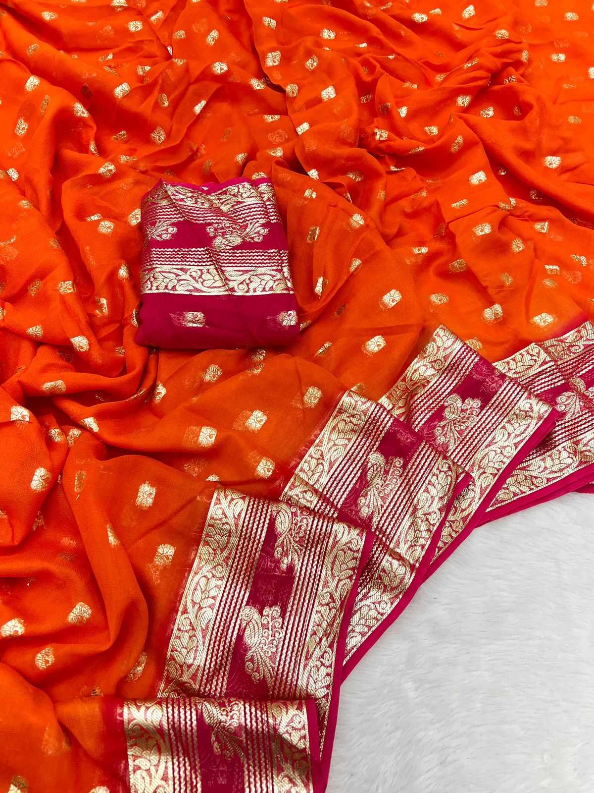 Ynf Pure Viscos RIN198 We Sarees Wedding Collections Wholesale Designer Sarees Georgette Sarees Viscose Saree Manufacturer