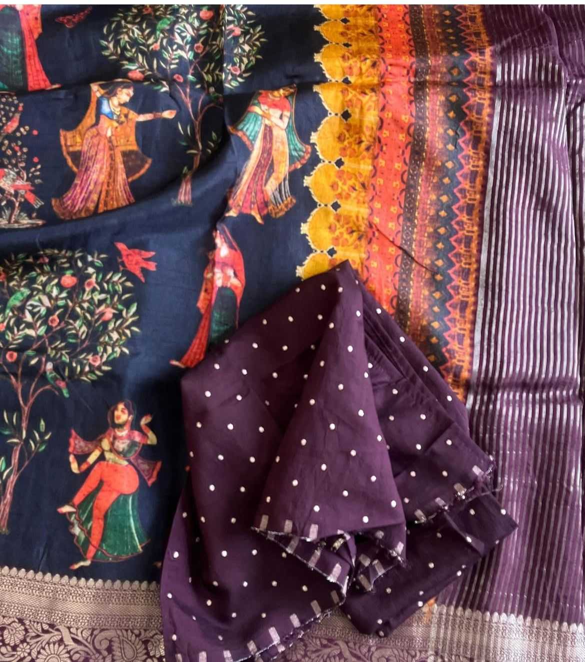 Ynf Pure Viscos RIN203 elegant Sarees Wedding Collections Festive Collections Wholesale Printed Sarees Kalamkari Sarees Viscose Saree Manufacturer