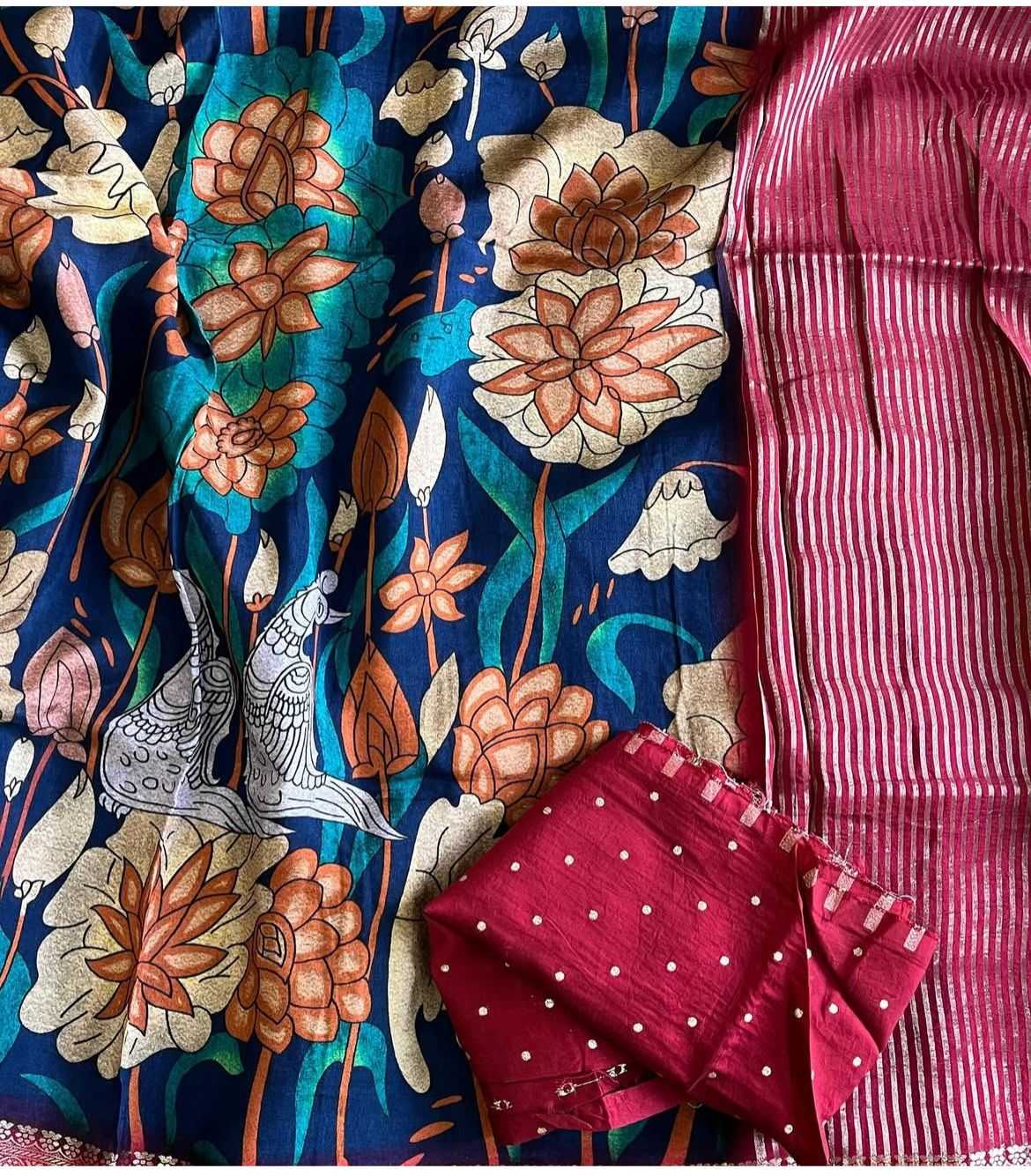 Ynf Pure Viscos RIN203 elegant Sarees Wedding Collections Festive Collections Wholesale Printed Sarees Kalamkari Sarees Viscose Saree Manufacturer