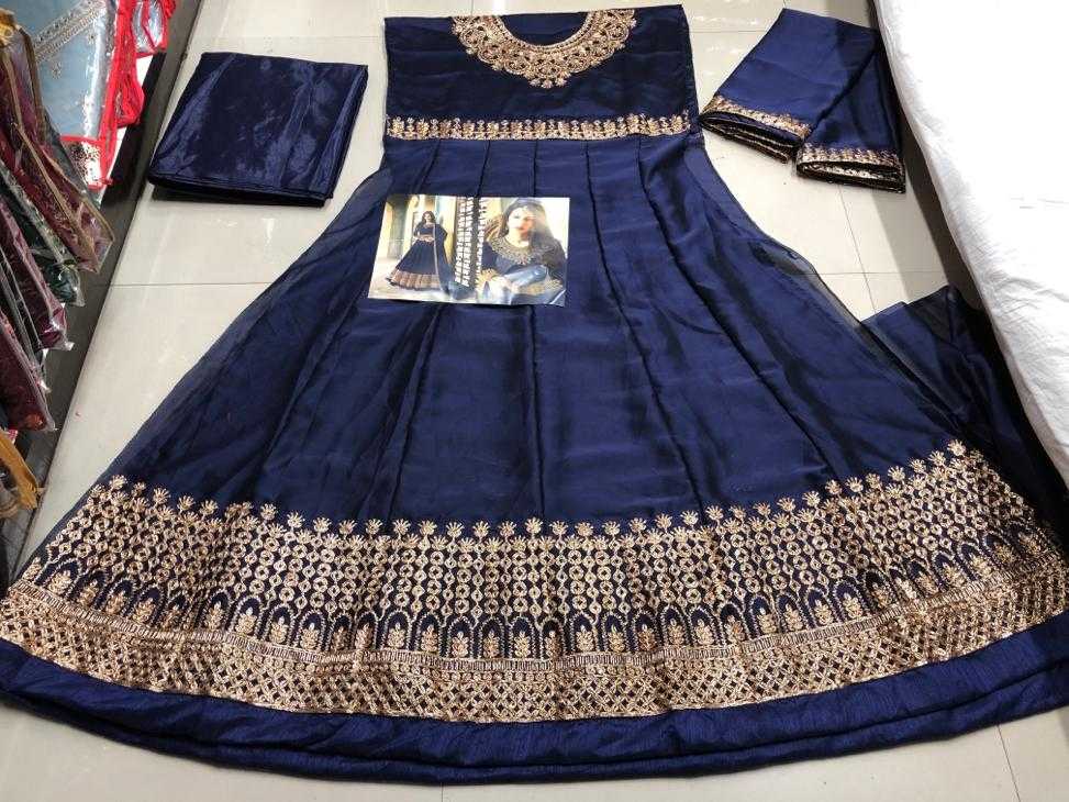 Ynf Rangoli Silk KESH504 3335 Suits & Dresses Wholesale Semi Stitched Suits Floor-Length Suits Semi-Stitched Suits Manufacturer