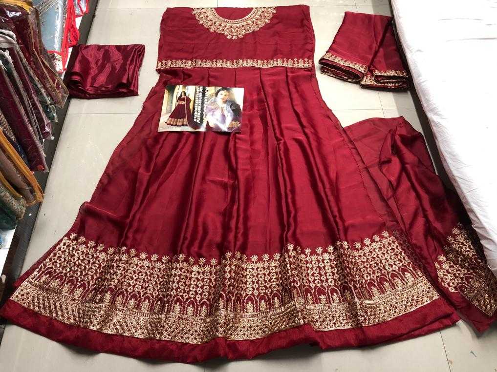 Ynf Rangoli Silk KESH504 3335 Suits & Dresses Wholesale Semi Stitched Suits Floor-Length Suits Semi-Stitched Suits Manufacturer