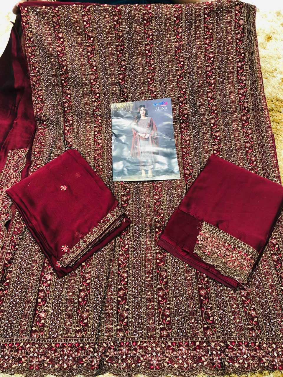 Ynf Rangoli Silk KESH504 5281 Suits & Dresses Wholesale Semi-Stitched Suits A-Line Suits Casual Dresses Manufacturer