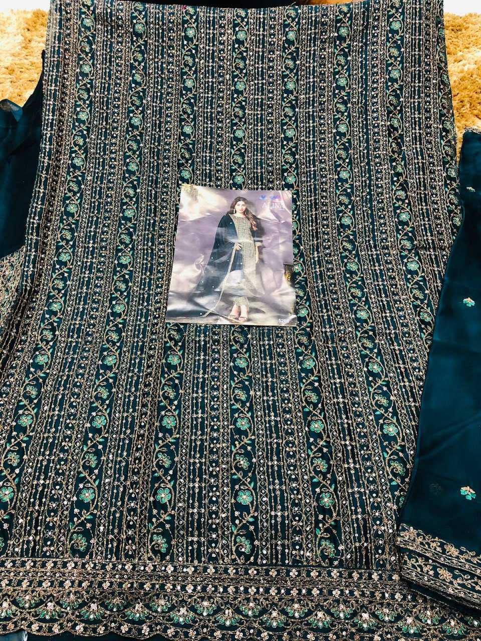 Ynf Rangoli Silk KESH504 5281 Suits & Dresses Wholesale Semi-Stitched Suits A-Line Suits Casual Dresses Manufacturer
