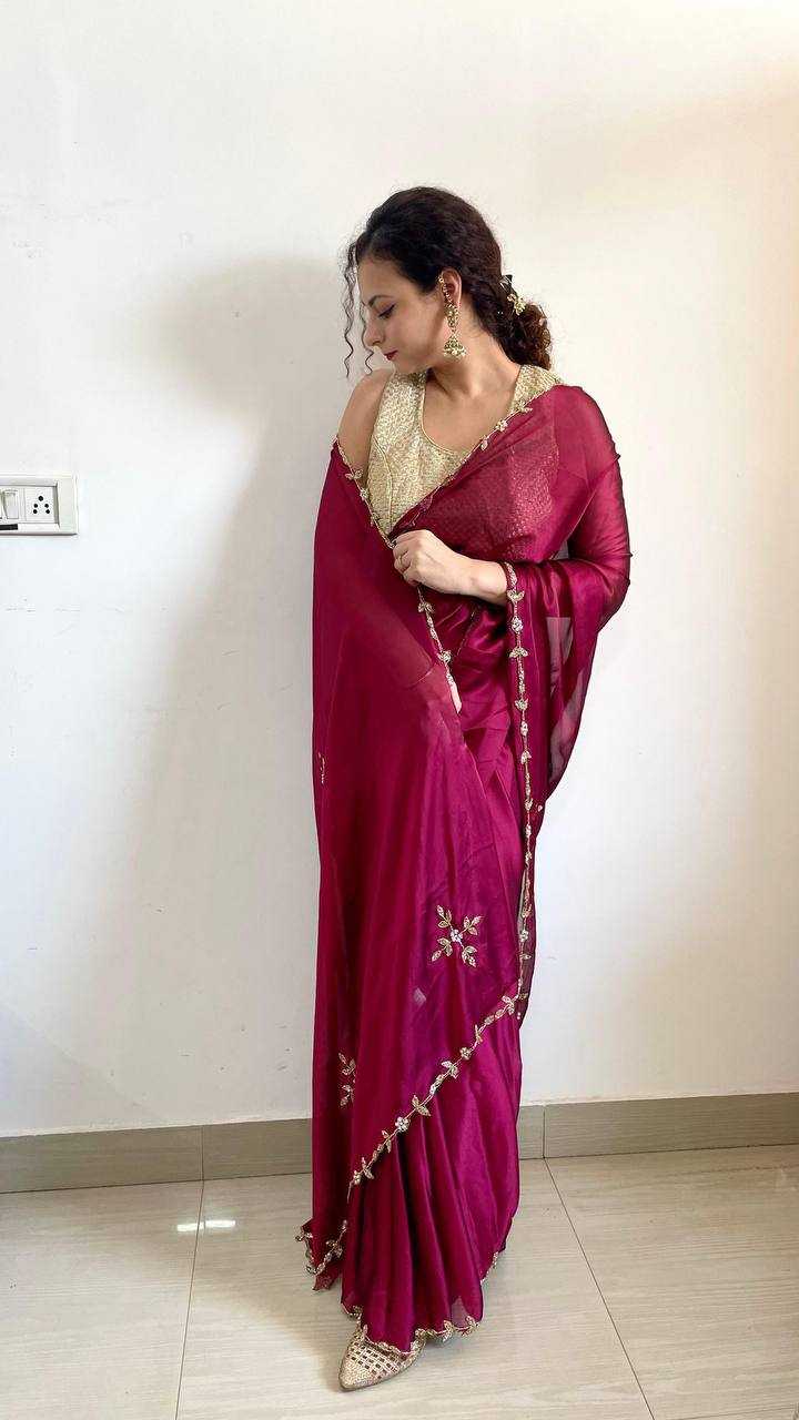 Ynf Rangoli Silk RIN105 RESHAM Sarees Wedding Collections Festive Collections Wholesale Hand Work Sarees Cutwork Saree Silk Sarees Manufacturer
