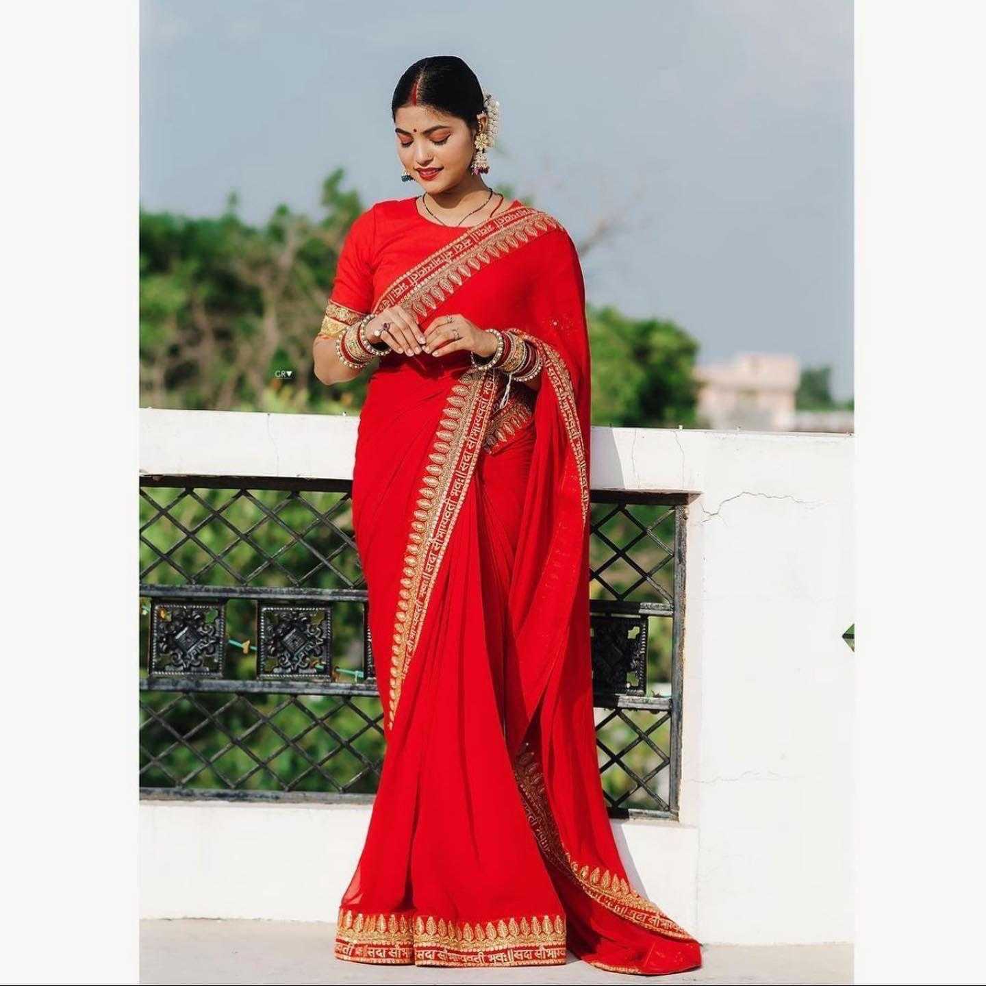 Ynf Rangoli Silk RIN134 0165 Silk Sarees Wedding Collections Festive Collections Wholesale Soft Silk Sarees Embroidered Silk Sarees Red Silk Sarees Manufacturer