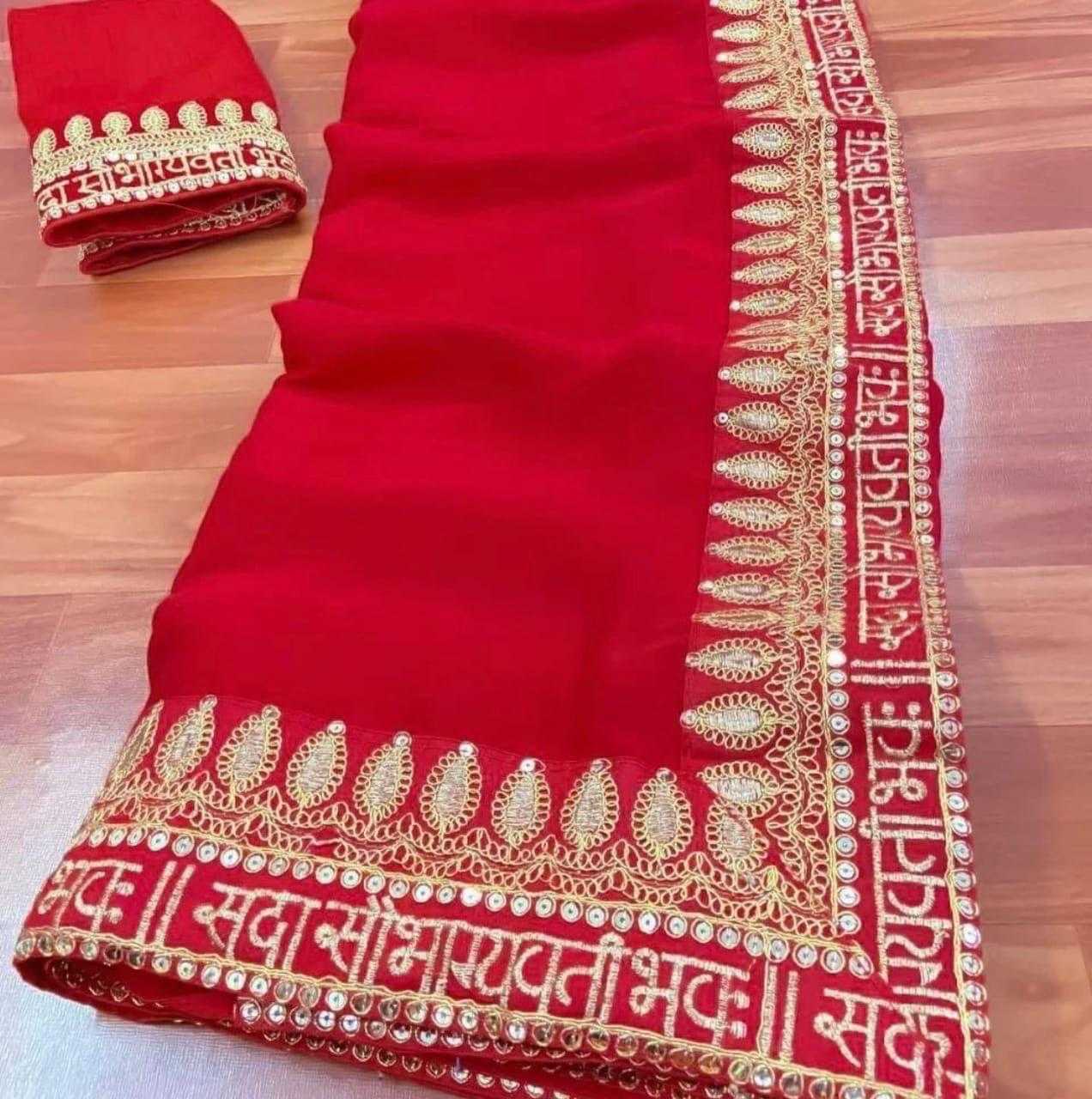 Ynf Rangoli Silk RIN134 0165 Silk Sarees Wedding Collections Festive Collections Wholesale Soft Silk Sarees Embroidered Silk Sarees Red Silk Sarees Manufacturer