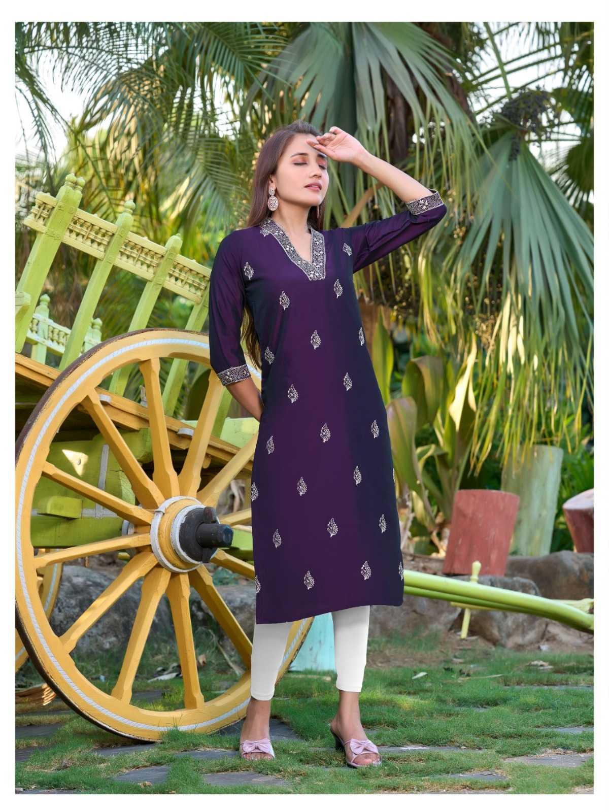 Ynf Rangoli Silk RIN190 AANCHI-PRACHI Setwise Collections Wholesale Kurtis Catalogs Manufacturer