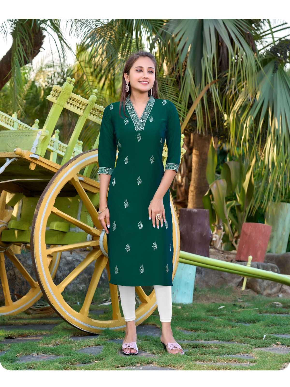 Ynf Rangoli Silk RIN190 AANCHI-PRACHI Setwise Collections Wholesale Kurtis Catalogs Manufacturer