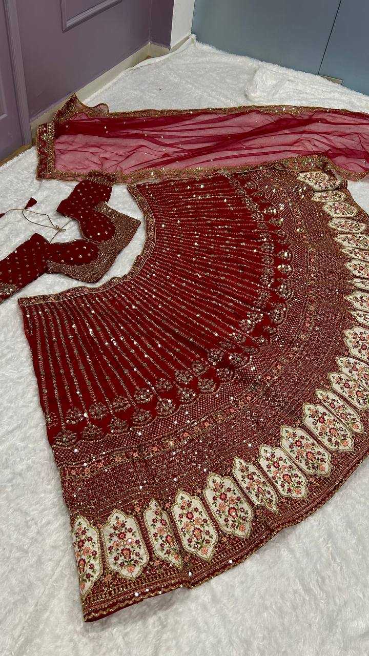 Ynf Rangoli Silk RIN213 P10 Lehengas Wholesale Fancy Lehenga Bridal Lehenga Wedding Lehenga Embroidered Lehenga Sequins Lehenga Manufacturer