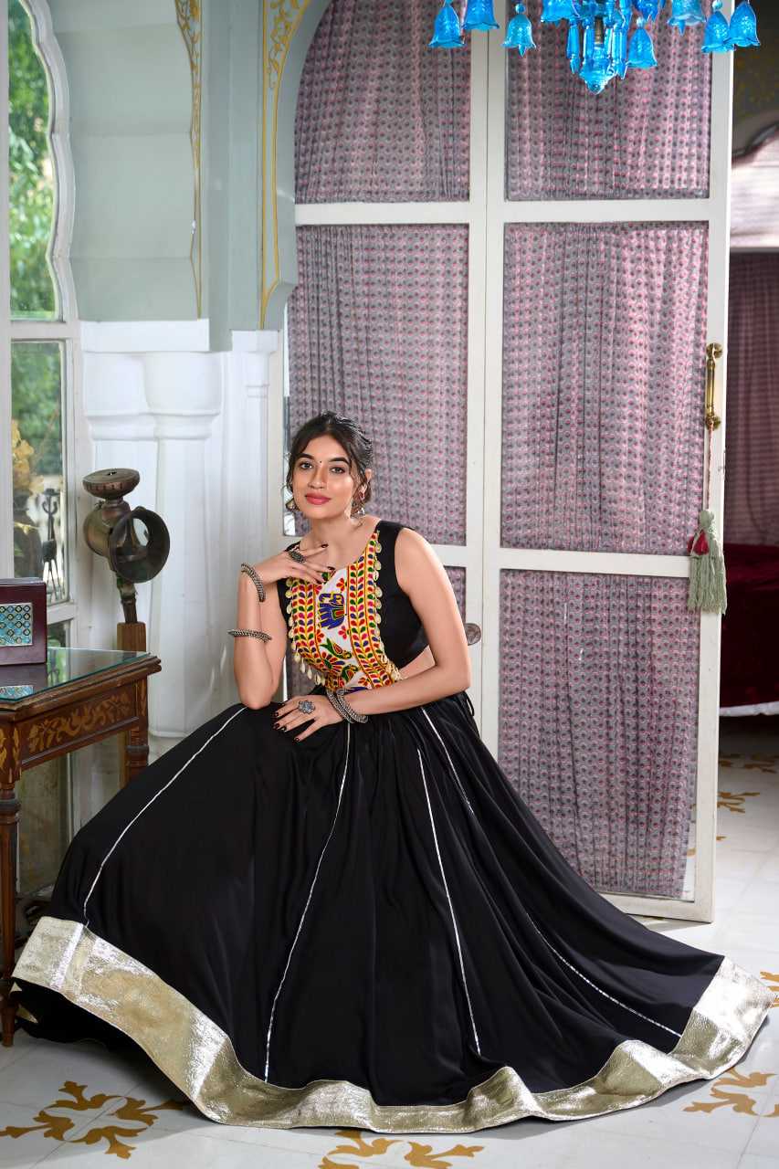 Ynf Rayon KESH134 1616 Lehengas Wedding Collections Festive Collections Wholesale Gota Patti Lehenga Lehenga With Blouse Navratri Chaniya Choli Manufacturer