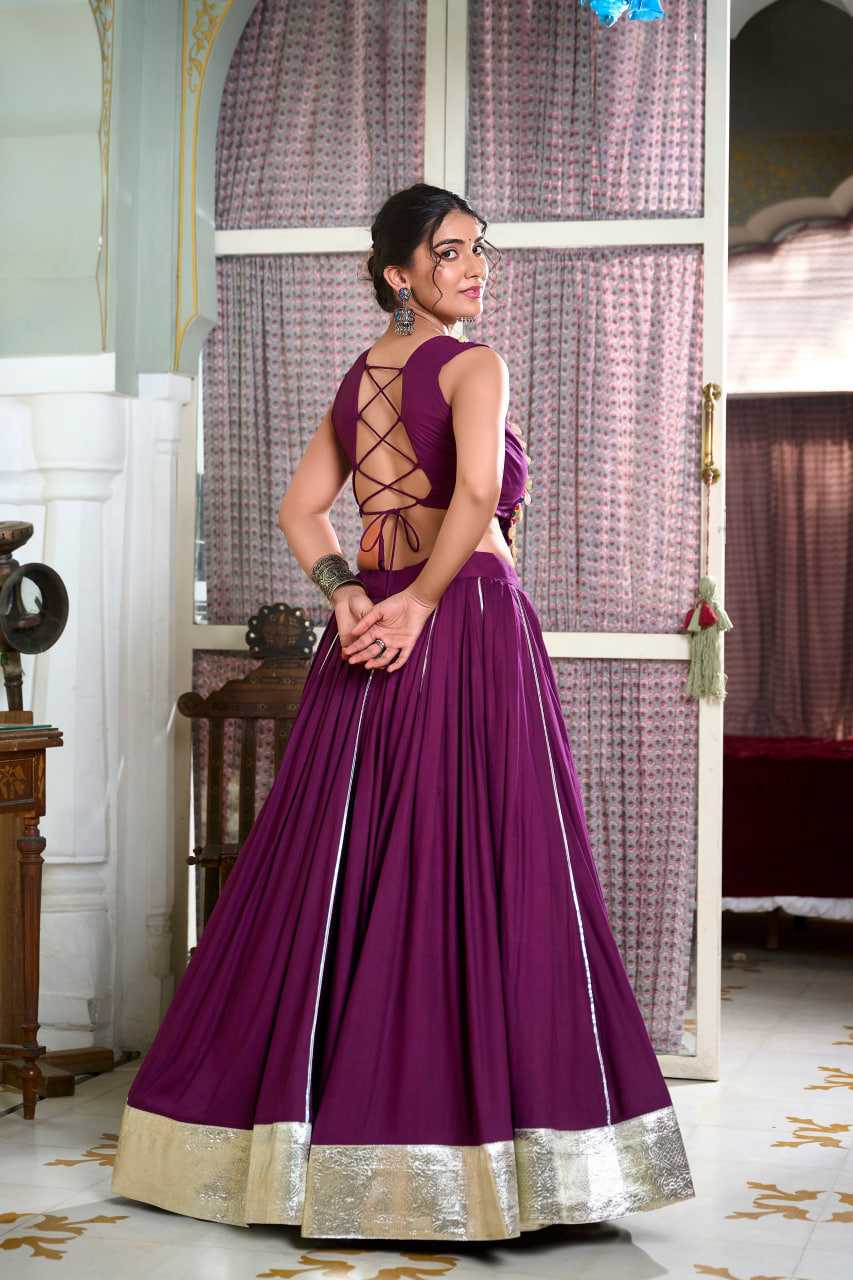 Ynf Rayon KESH134 1616 Lehengas Wedding Collections Festive Collections Wholesale Gota Patti Lehenga Lehenga With Blouse Navratri Chaniya Choli Manufacturer