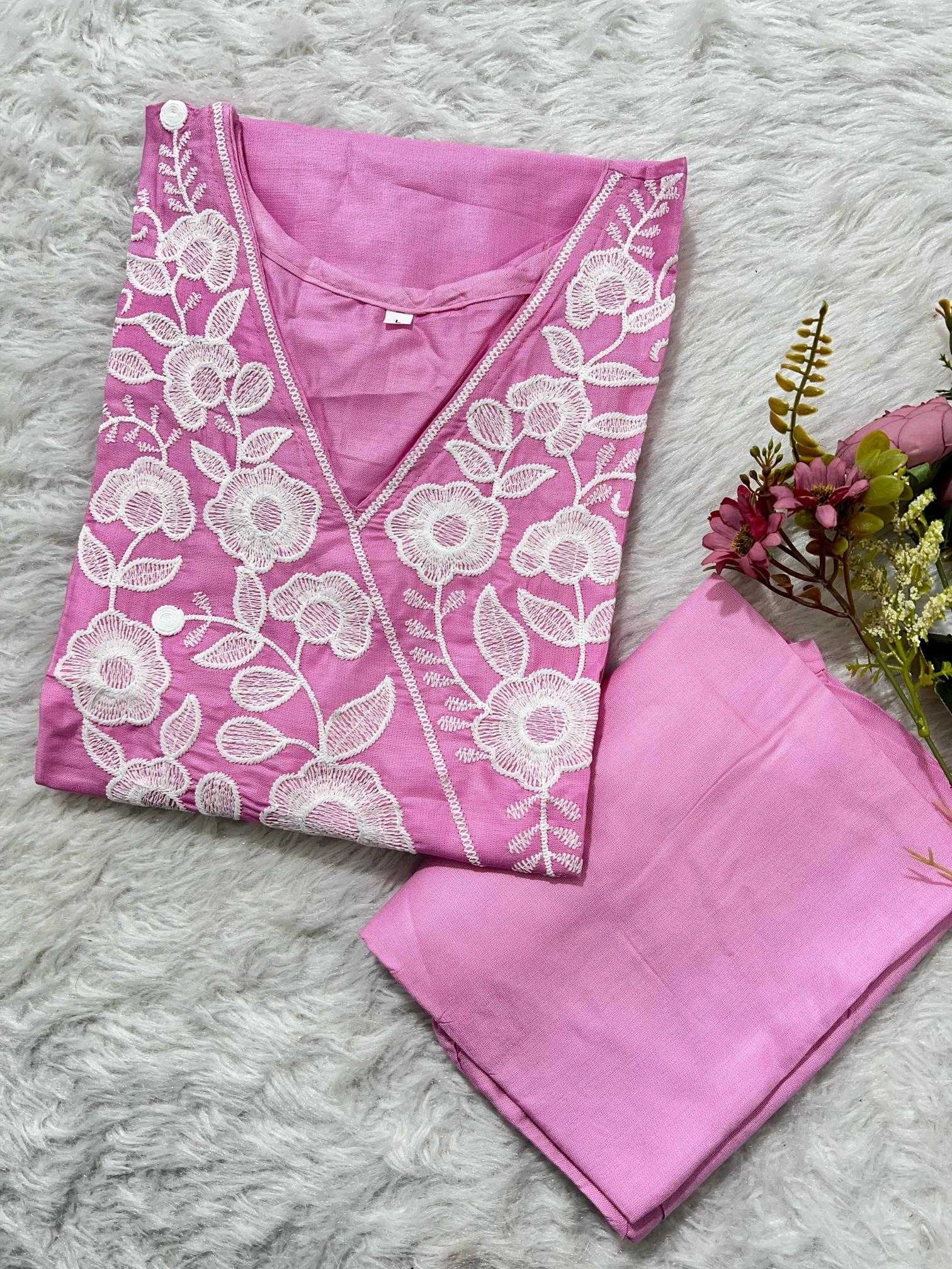 Ynf Rayon KESH502 1008 Kurti Wholesale Designer Kurtis Embroidered Kurtis Kurti With Pants Manufacturer
