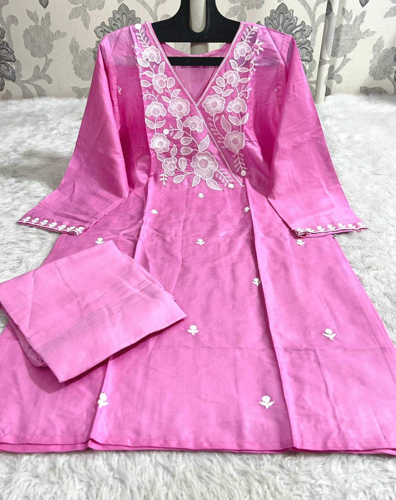 Ynf Rayon KESH502 1008 Kurti Wholesale Designer Kurtis Embroidered Kurtis Kurti With Pants Manufacturer