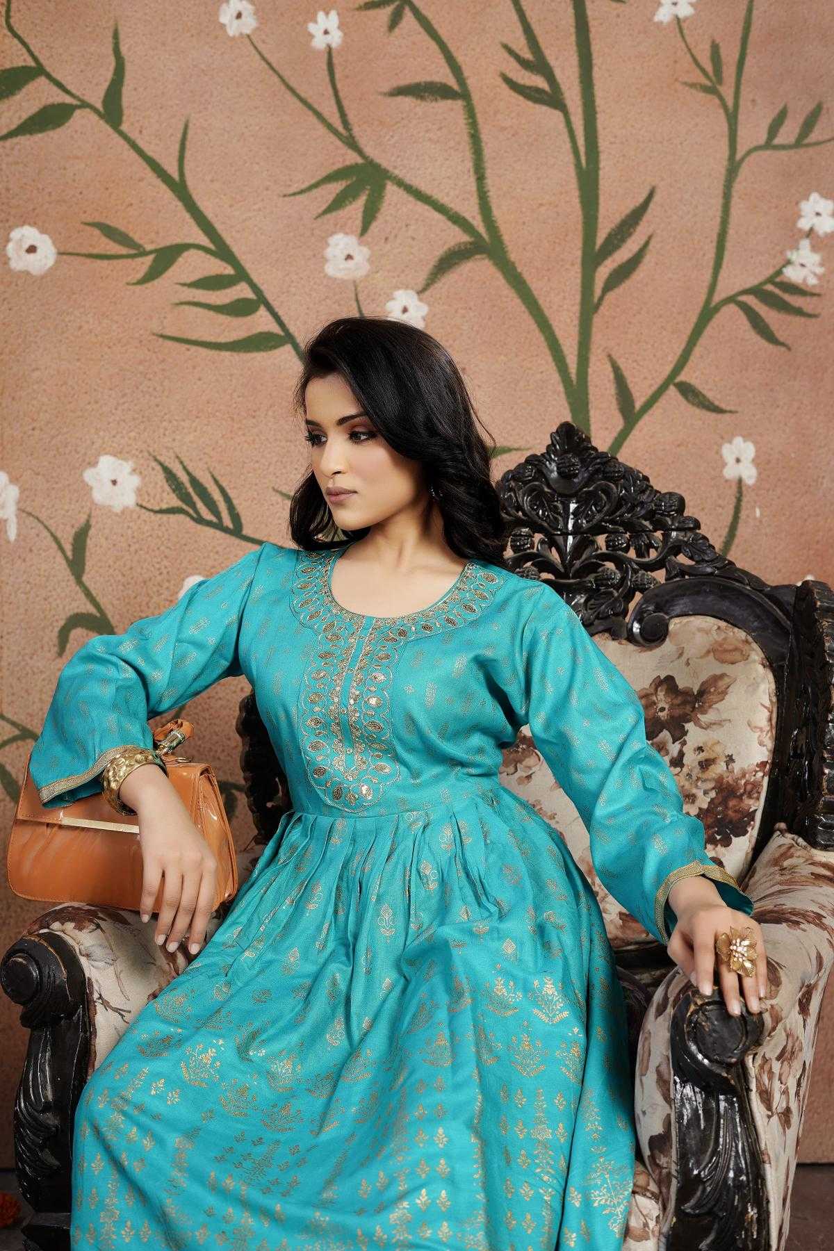 Ynf Rayon KESH502 style Gowns Wholesale Embroidery Gowns Wedding Gown Designer Gowns Manufacturer