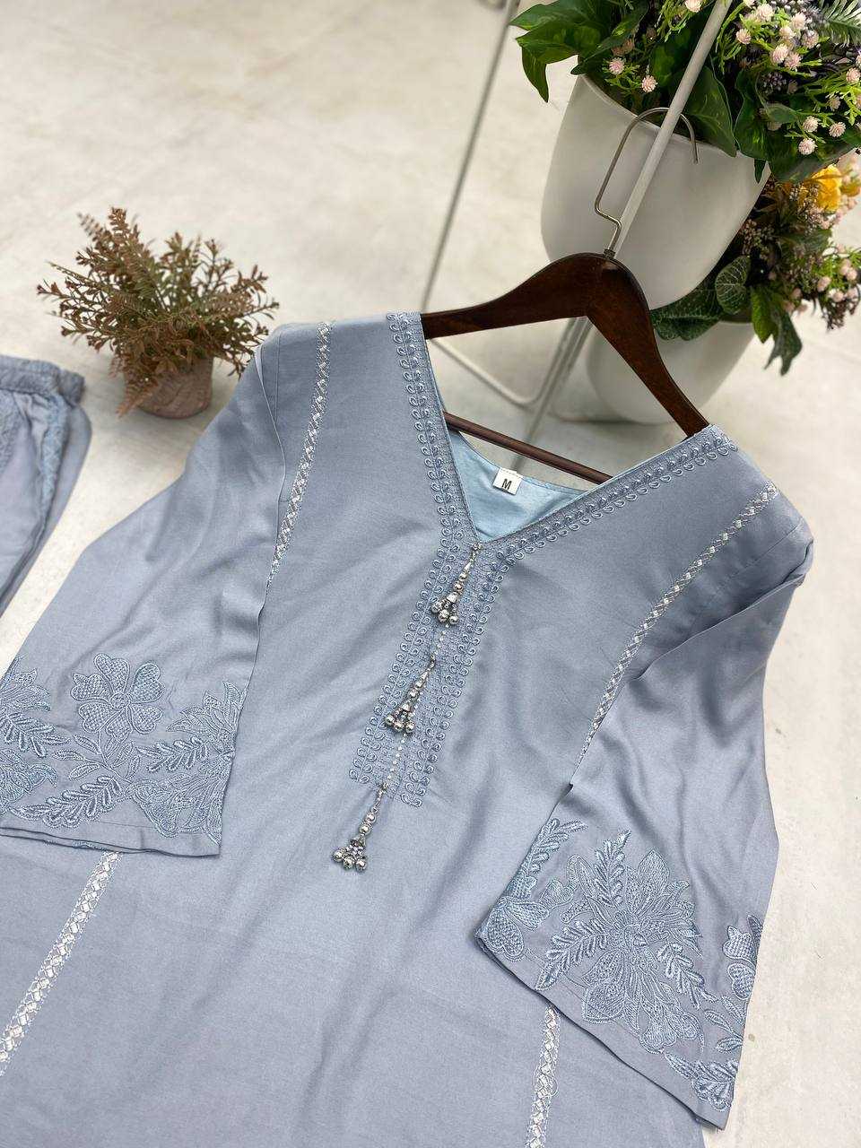 Ynf Rayon RIN110 357 Suits & Dresses Wholesale Ladies Suits Embroidery Suits Designer Suits Manufacturer